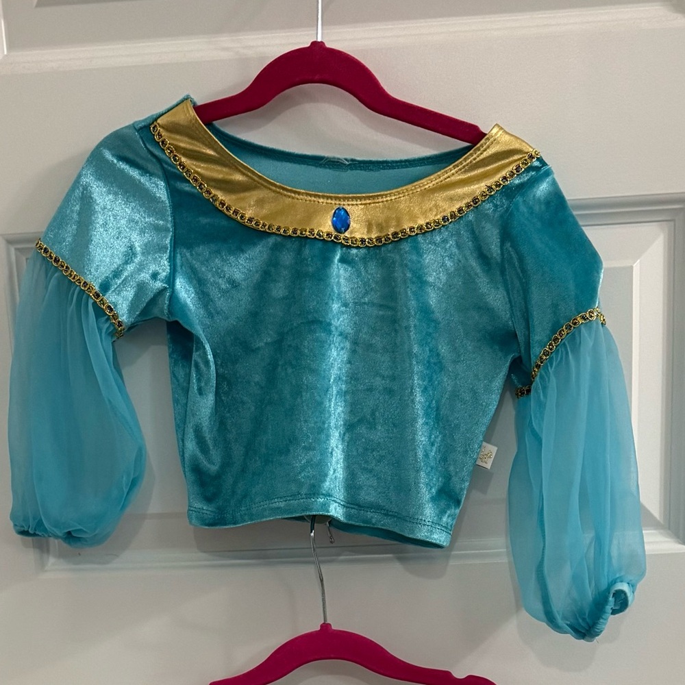 Blue and Gold Kids Costume Set